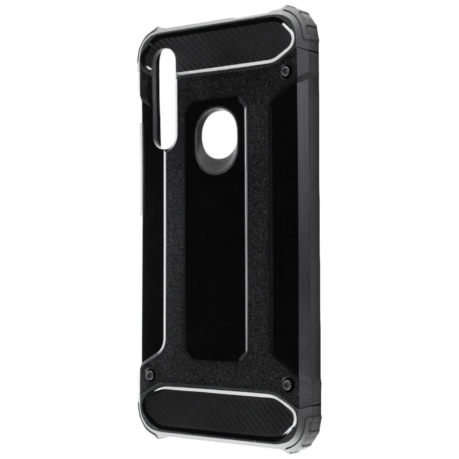Husa Techsuit - Hybrid Armor - Huawei P Smart Z - Black fotografia produsului View 3 L