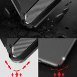 Husa Techsuit - Hybrid Armor - Huawei P10 - Black fotografia produsului View 3 S