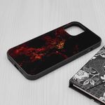 Husa cu spate din sticla Techsuit - Glaze Series - iPhone 12 Pro Max - Red Nebula fotografia produsului View 3 S