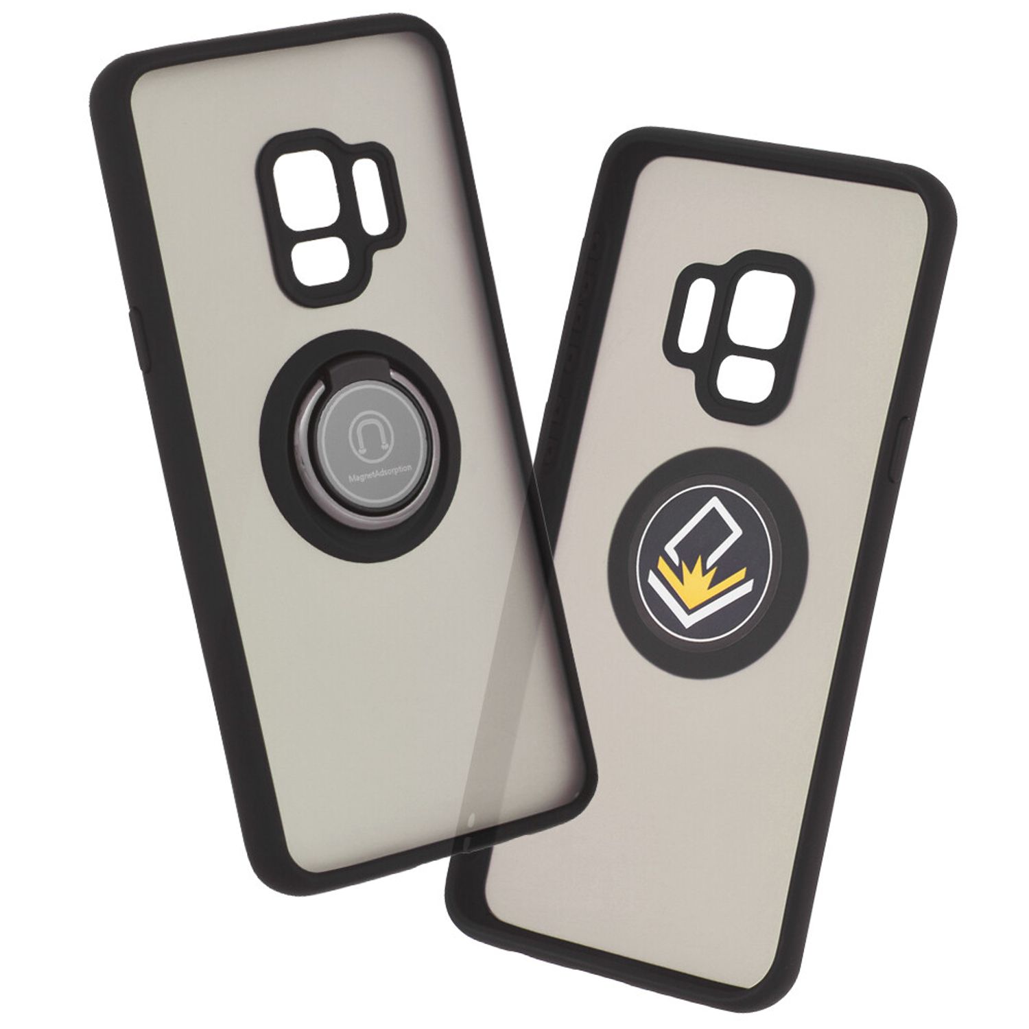 Husa Techsuit - Glinth - Samsung Galaxy S9 - Black fotografia produsului