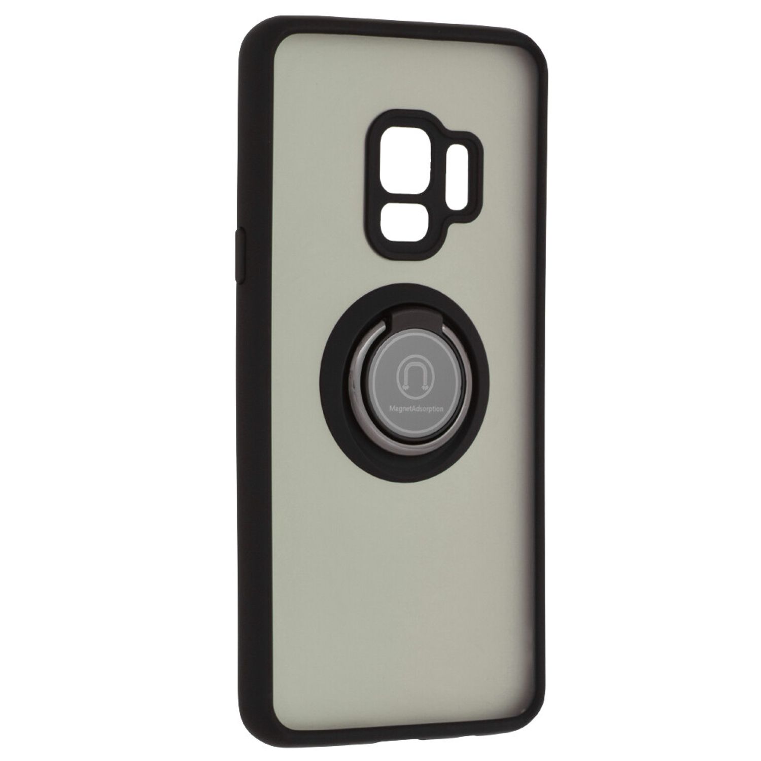 Husa Techsuit - Glinth - Samsung Galaxy S9 - Black fotografia produsului View 3 L