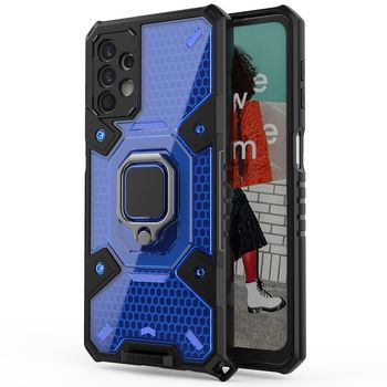 Husa techsuit - honeycomb armor - samsung galaxy a32 5g - albastru