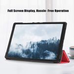 Husa tableta Samsung Galaxy Tab A7 Lite 8.7 inch T220/T225 2021, Rosu fotografia produsului View 3 S