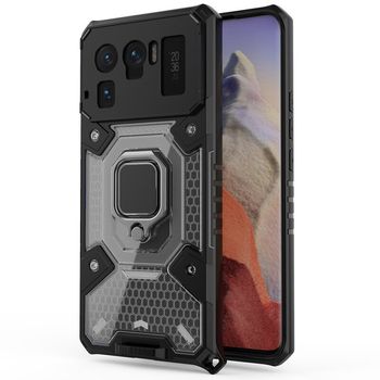 Husa techsuit - honeycomb armor - xiaomi mi 11 ultra - negru