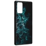 Husa cu spate din sticla Techsuit - Glaze Series - Samsung Galaxy Note 20 - Blue Nebula fotografia produsului View 2 S