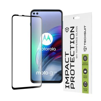 Folie sticla motorola moto g100 / edge s,full cover, full glue glass, black