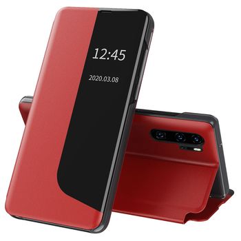 Husa tip carte techsuit - efold series - huawei p30 pro - red