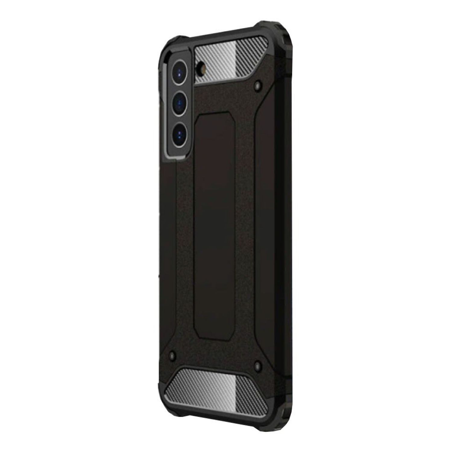Husa Techsuit - Hybrid Armor - Samsung Galaxy S21 FE - Black fotografia produsului View 2 L