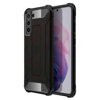 Husa techsuit - hybrid armor - samsung galaxy s21 fe - black