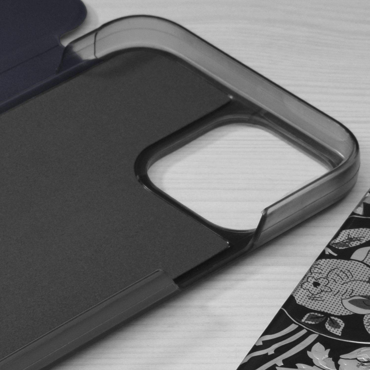 Husa tip carte Techsuit - eFold Series - iPhone 13 Pro Max - Dark Blue fotografia produsului View 3 L