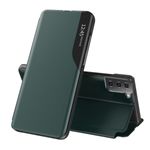 Husa tip carte Techsuit - eFold Series - Samsung Galaxy S21 FE - Dark Green fotografia produsului