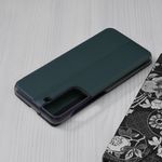 Husa tip carte Techsuit - eFold Series - Samsung Galaxy S21 FE - Dark Green fotografia produsului View 2 S