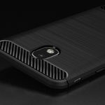 Husa Techsuit - Carbon Silicone - Samsung Galaxy J7 2017 - Black fotografia produsului View 2 S