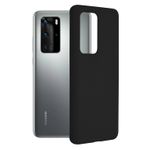 Husa premium Techsuit - Soft Edge Silicone - Huawei P40 Pro - Black fotografia produsului