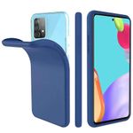 Husa premium Techsuit - Soft Edge Silicone - Samsung Galaxy A72 5G - Denim Blue fotografia produsului View 3 S