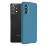 Husa premium Techsuit - Soft Edge Silicone - Samsung Galaxy A72 5G - Denim Blue fotografia produsului