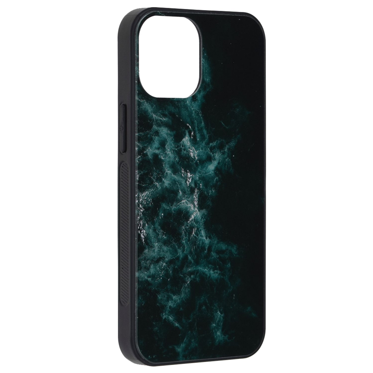 Husa cu spate din sticla Techsuit - Glaze Series - iPhone 13 Mini - Blue Nebula fotografia produsului