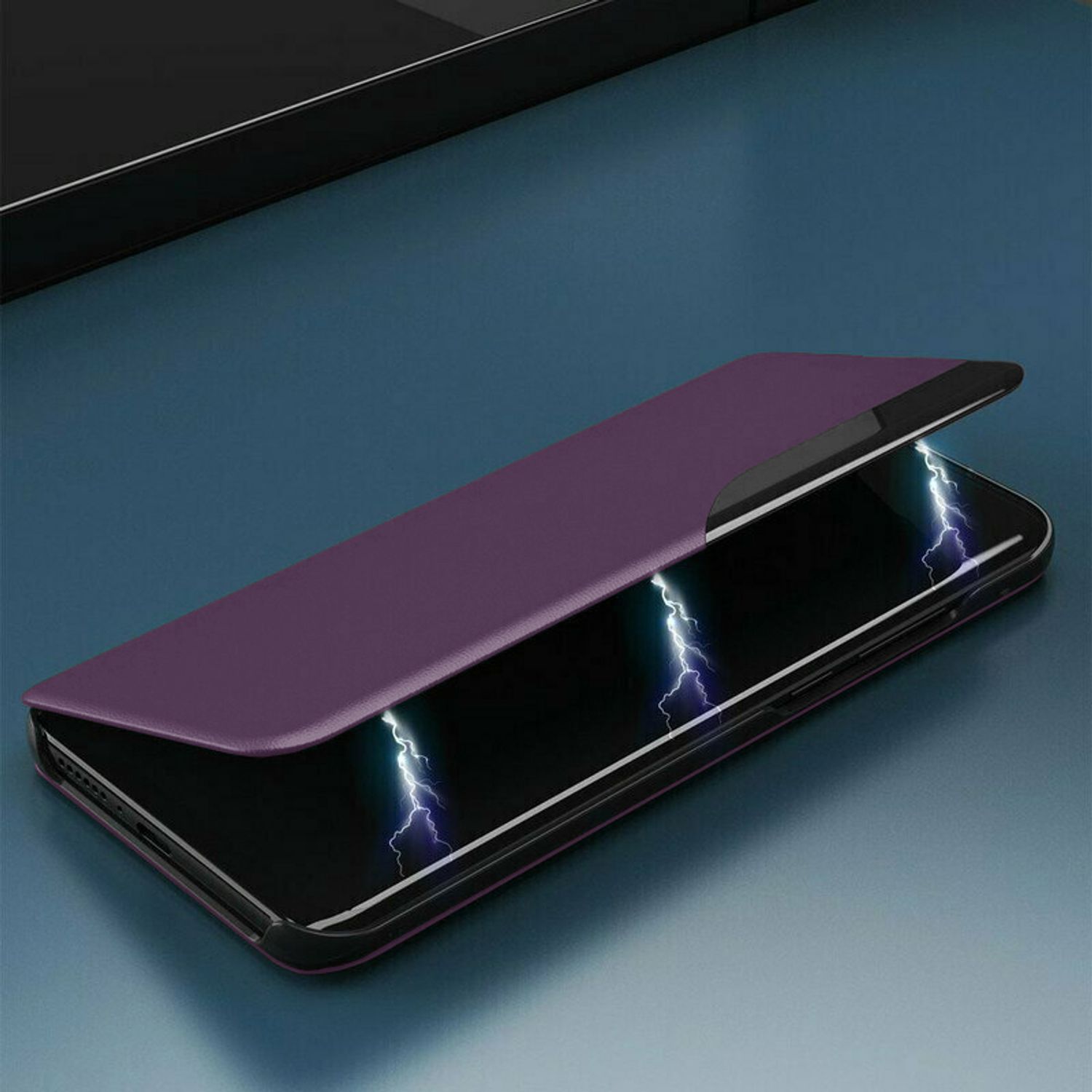 Husa tip carte Techsuit - eFold Series - Xiaomi Note 11 Pro - Purple fotografia produsului View 3 L