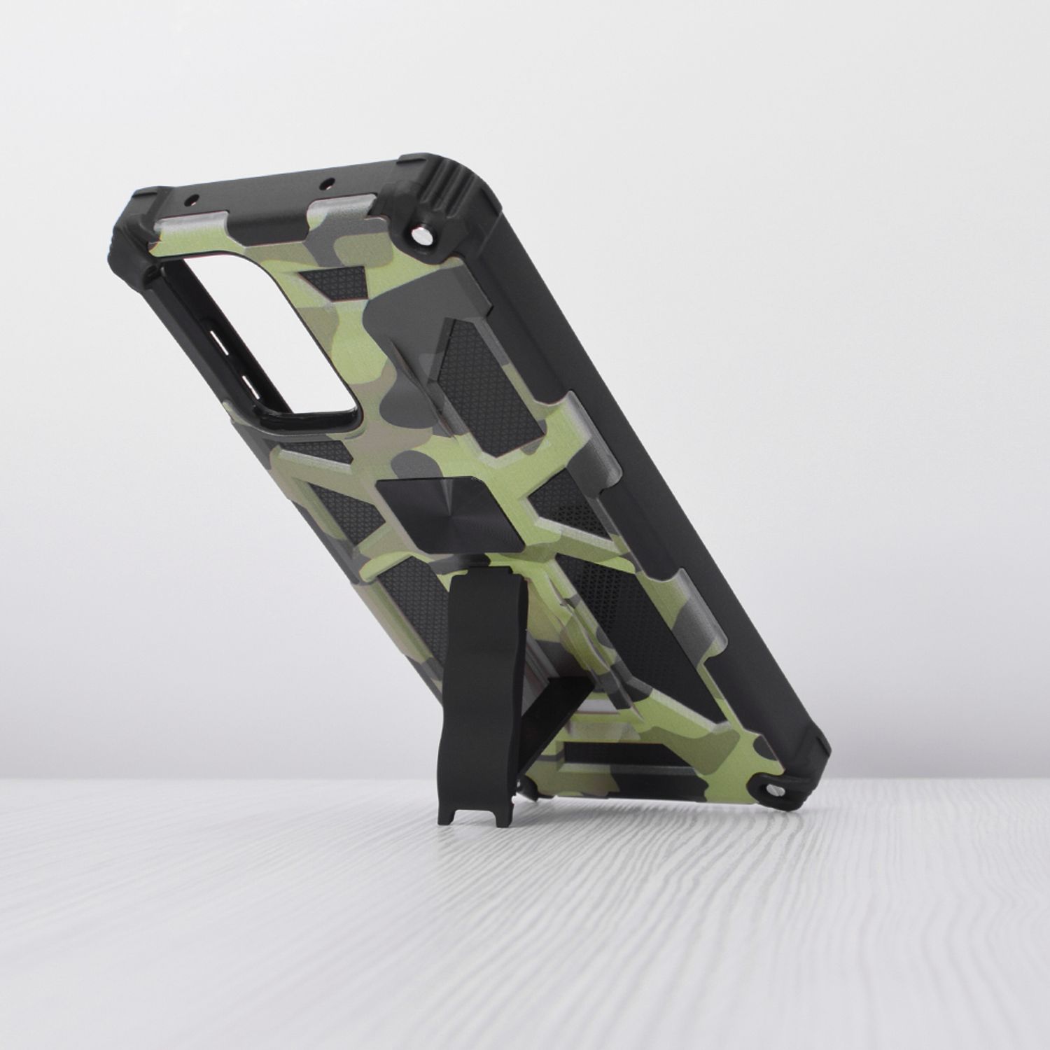 Husa antisoc Techsuit - Blazor Series - Samsung Galaxy A72 5G - Camo Lime fotografia produsului View 3 L