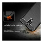 Husa Techsuit - Carbon Silicone - Nokia 2.3 - Black fotografia produsului View 2 S