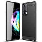 Husa Techsuit - Carbon Silicone - Motorola Moto Edge 20 - Black fotografia produsului