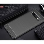 Husa Techsuit - Carbon Silicone - Samsung Galaxy S10 Plus - Black fotografia produsului View 3 S