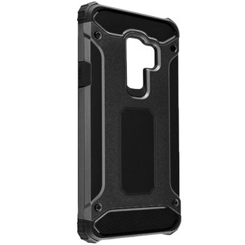 Husa techsuit - hybrid armor - samsung galaxy s9 plus - black