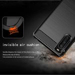 Husa Techsuit - Carbon Silicone - Sony Xperia 10 III - Black fotografia produsului View 3 S