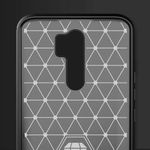 Husa Techsuit - Carbon Silicone - Xiaomi Redmi 9 - Black fotografia produsului View 2 S