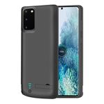 Husa cu acumulator Techsuit - Samsung Galaxy S20 FE - 5000 mAh - Black fotografia produsului