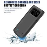 Husa cu acumulator Techsuit - Samsung Galaxy Note 9 - 5000 mAh - Black fotografia produsului View 3 S