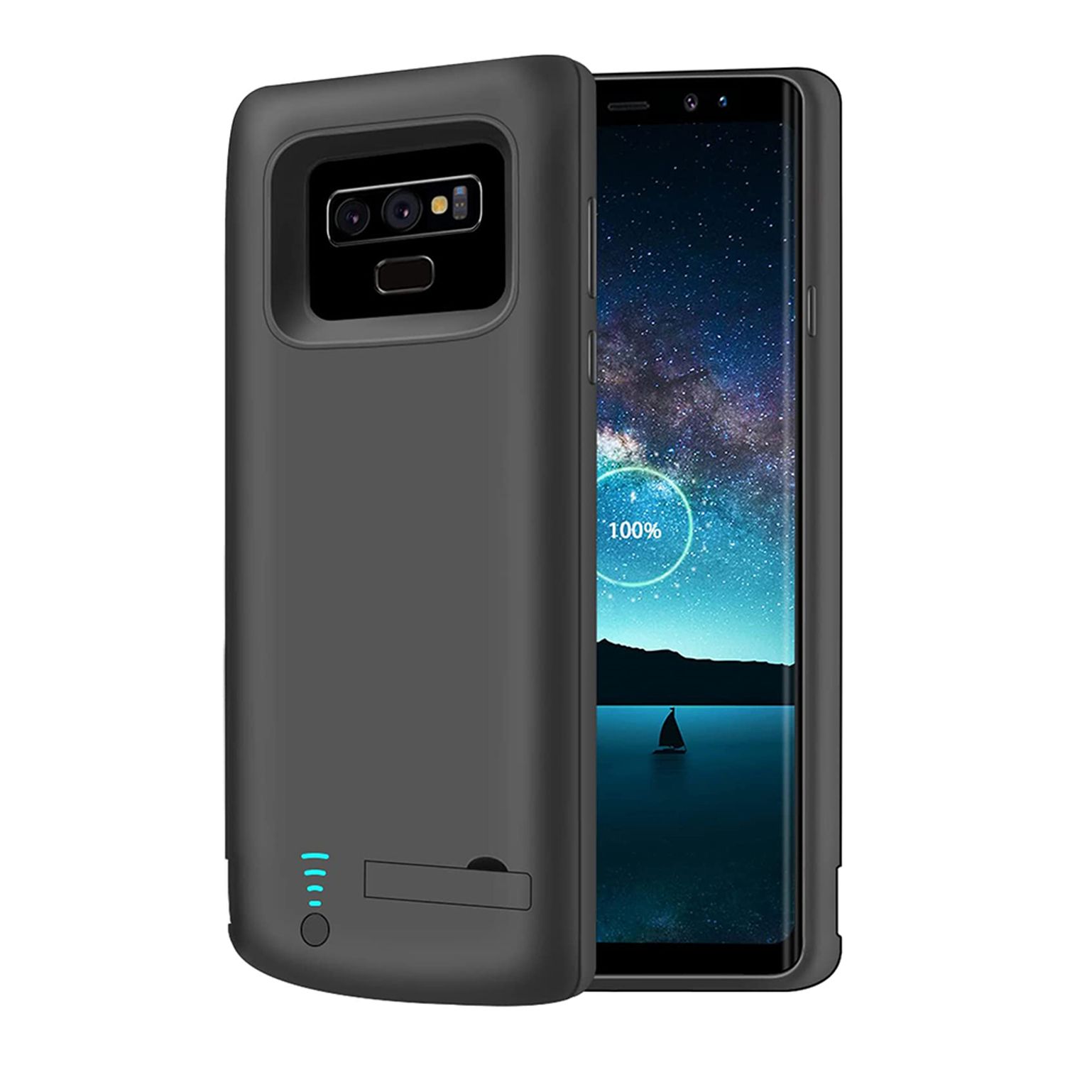 Husa cu acumulator Techsuit - Samsung Galaxy Note 9 - 5000 mAh - Black fotografia produsului