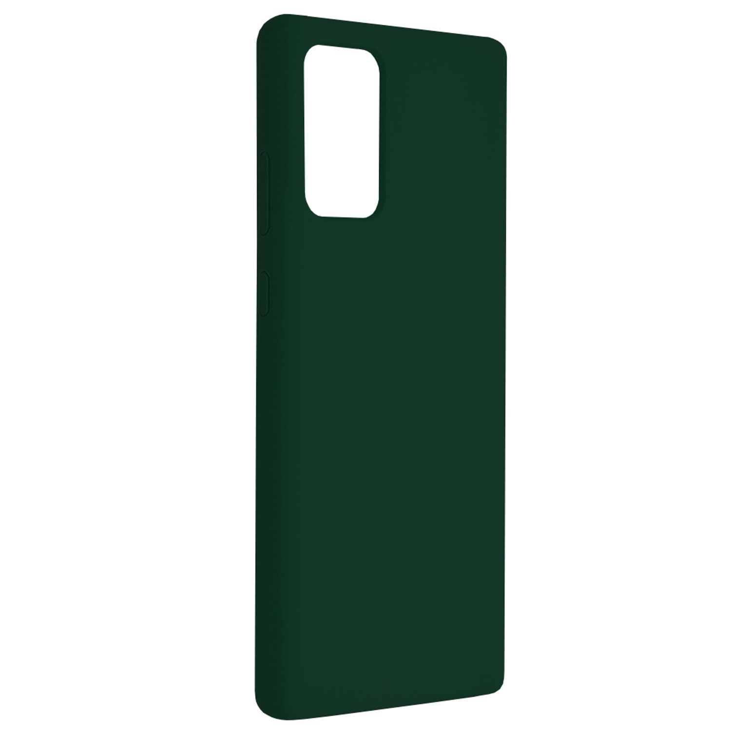 Husa premium Techsuit - Soft Edge Silicone - Samsung Galaxy Note 20 - Dark Green fotografia produsului View 2 L