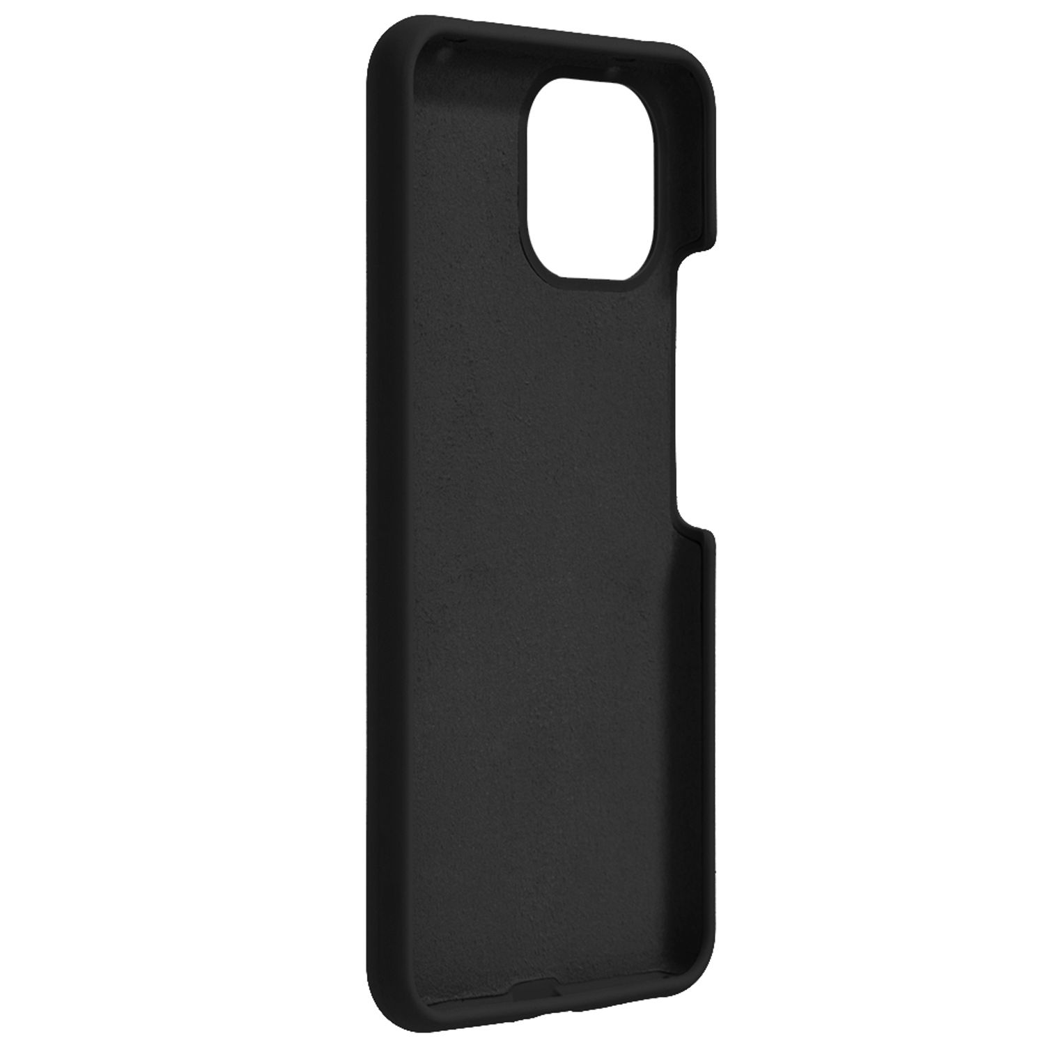 Husa premium Techsuit - Soft Edge Silicone - Xiaomi Mi 11 Lite - Black fotografia produsului View 3 L