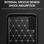Husa Techsuit - Carbon Silicone - Samsung Galaxy A01 - Black fotografia produsului View 3 S