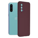 Husa premium Techsuit - Soft Edge Silicone - Oneplus Nord CE 5G - Plum Violet fotografia produsului