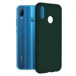 Husa premium Techsuit - Soft Edge Silicone - Huawei P20 Lite - Dark Green fotografia produsului