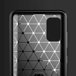 Husa Techsuit - Carbon Silicone - Samsung Galaxy A41 - Black fotografia produsului View 3 S