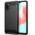 Husa Techsuit - Carbon Silicone - Samsung Galaxy A41 - Black fotografia produsului