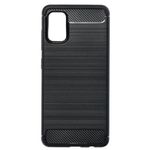 Husa Techsuit - Carbon Silicone - Samsung Galaxy A41 - Black fotografia produsului View 2 S