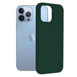 Husa premium Techsuit - Soft Edge Silicone - iPhone 13 Pro Max - Dark Green fotografia produsului