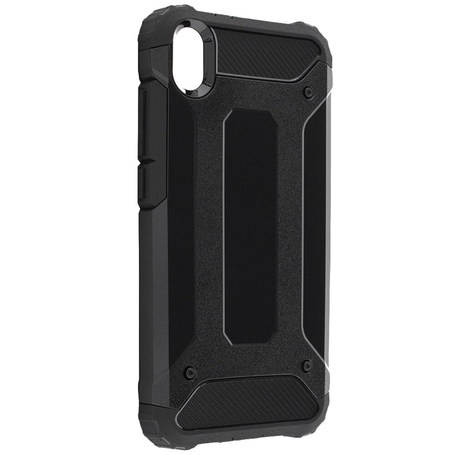 Husa Techsuit - Hybrid Armor - Xiaomi Redmi 7A - Black fotografia produsului View 2 L
