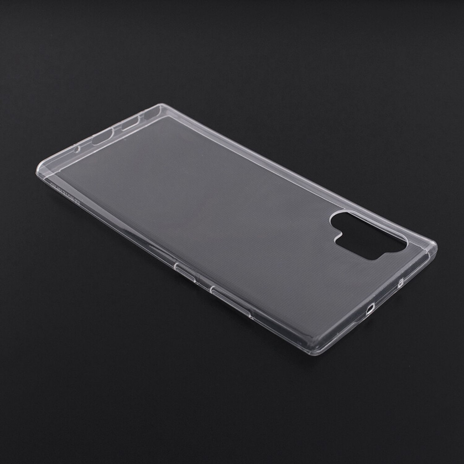 Husa transparenta din silicon Techsuit - Samsung Galaxy Note 10 Plus / 5G fotografia produsului View 3 L