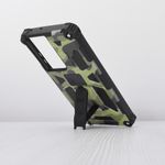 Husa antisoc Techsuit - Blazor Series - Samsung Galaxy S21 Ultra - Camo Lime fotografia produsului View 3 S