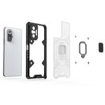 Husa Techsuit - Honeycomb Armor - Xiaomi Redmi Note 10 Pro - negru fotografia produsului View 3 S
