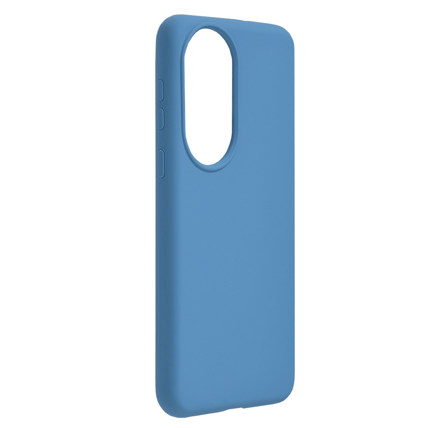 Husa premium Techsuit - Soft Edge Silicone - Huawei P50 - Denim Blue fotografia produsului View 2 L