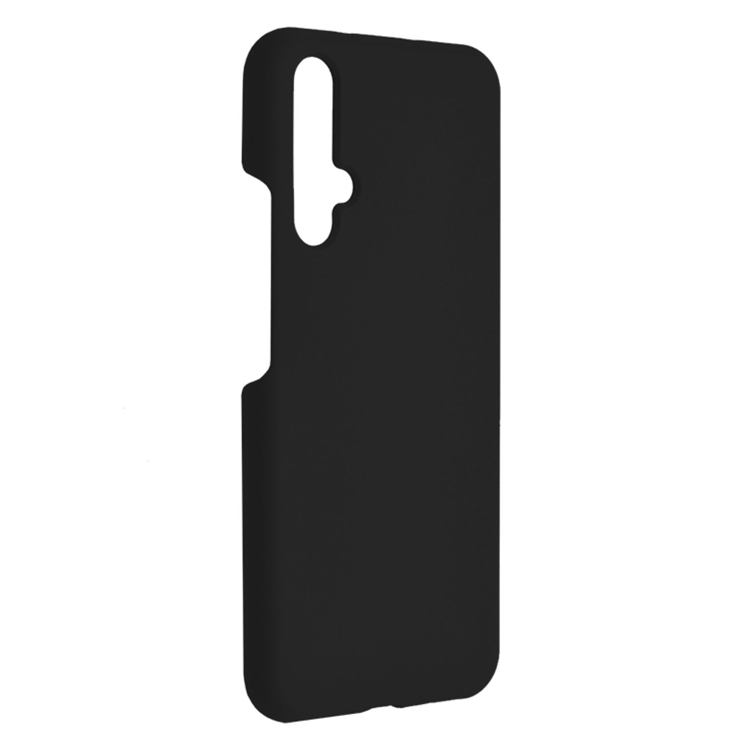 Husa premium Techsuit - Soft Edge Silicone - Huawei Nova 5T / Honor 20 - Black fotografia produsului View 2 L