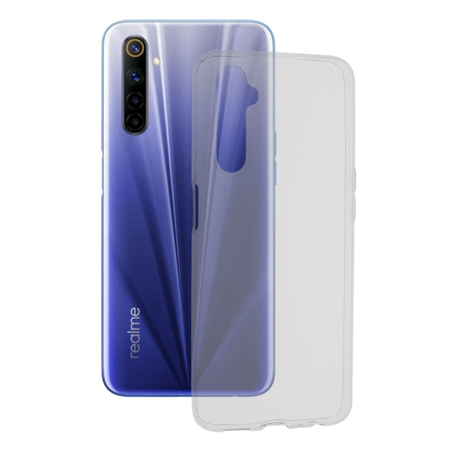 Husa transparenta din silicon Techsuit - Realme 6 / 6S 4G fotografia produsului