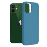 Husa premium Techsuit - Soft Edge Silicone - iPhone 12 / 12 Pro - Denim Blue fotografia produsului