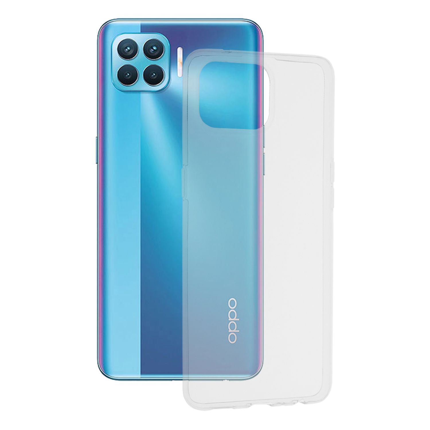Husa transparenta din silicon Techsuit - OPPO Reno 4 Lite fotografia produsului